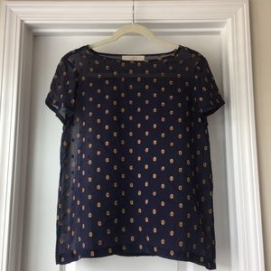 Loft sheer blouse